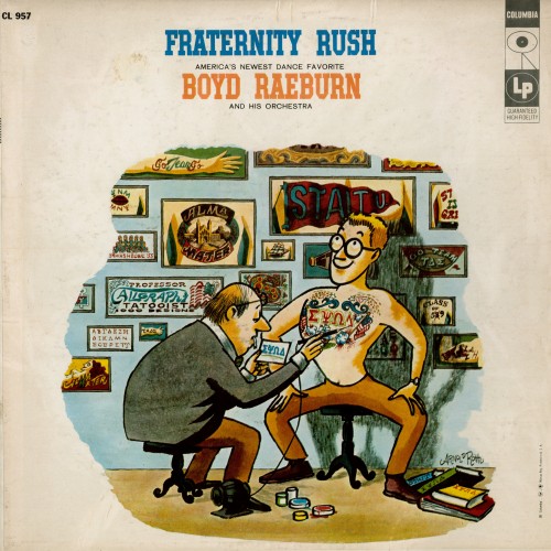 BOYD RAEBURN - Fraternity Rush cover 