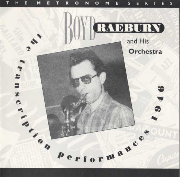 BOYD RAEBURN - The Transcription Performances 1946 cover 