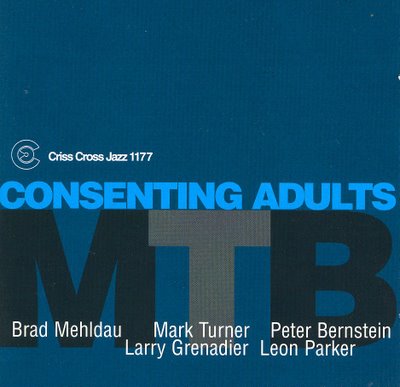 BRAD MEHLDAU - Consenting Adults (as MTB) cover 