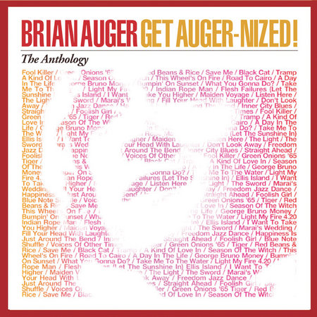 BRIAN AUGER - Get Auger-Nized! The Anthology cover 