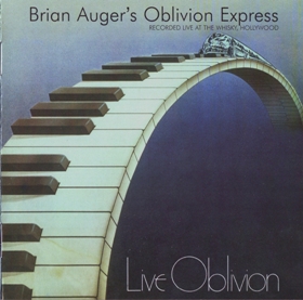 BRIAN AUGER - Live Oblivion Vol. 1 / Vol. 2 cover 
