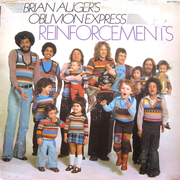 BRIAN AUGER - Reinforcements (as Brian Auger's Oblivion Express) cover 