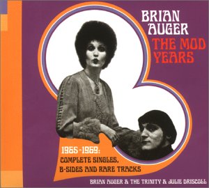 BRIAN AUGER - The Mod Years 1965 -1969 cover 