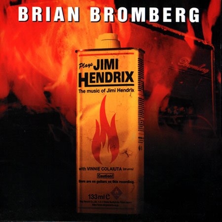 BRIAN BROMBERG - Plays Jimi Hendrix (aka Bromberg Plays Hendrix) cover 
