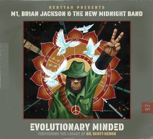BRIAN JACKSON - Kentyah Presents M1, Brian Jackson & The New Midnight Band : Evolutionary Minded cover 