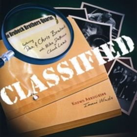 THE BRUBECK BROTHERS - Classified cover 