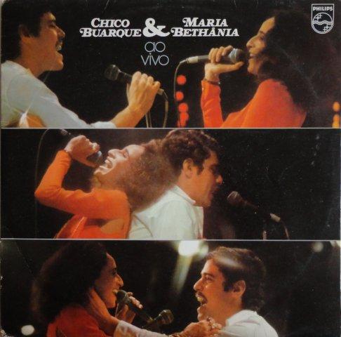 BUARQUE CHICO - Chico Buarque & Maria Bethânia Ao Vivo cover 