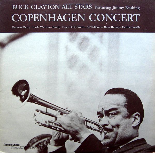 BUCK CLAYTON - Copenhagen Concert (Featuring Jimmy Rushing) cover 