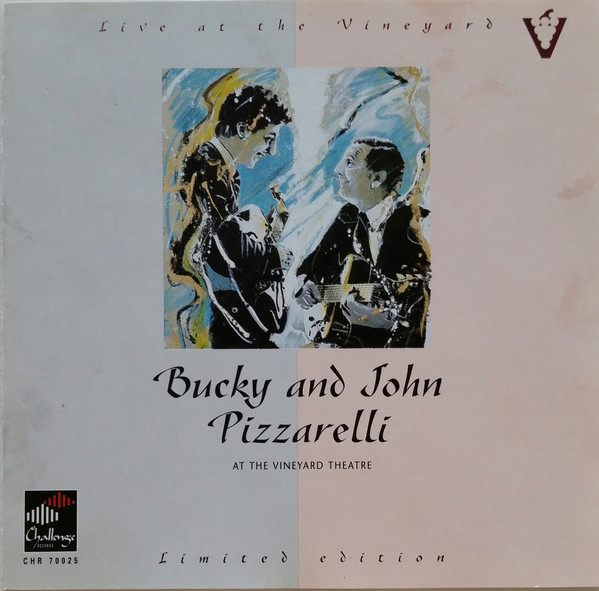 BUCKY PIZZARELLI - Bucky And John Pizzarelli : Live At The Vineyard cover 