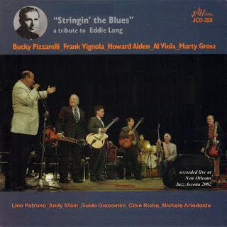 BUCKY PIZZARELLI - Pizzarelli-Vignola-Alden-Viola-Grosz - Stringin' The Blues : A Tribute To Eddie Lang cover 