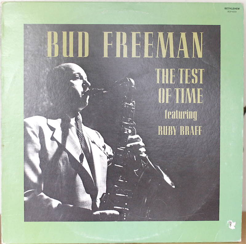 BUD FREEMAN - The Test of Time cover 