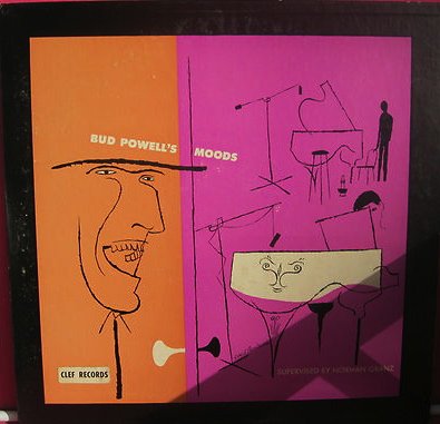 BUD POWELL - Bud Powell's Moods (aka The Genius Of Bud Powell) cover 