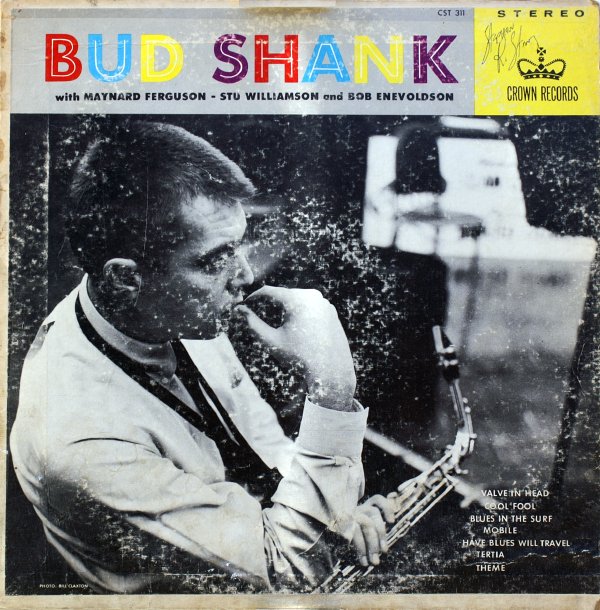 BUD SHANK - Bud Shank (aka A Study Of Bud Shank) cover 