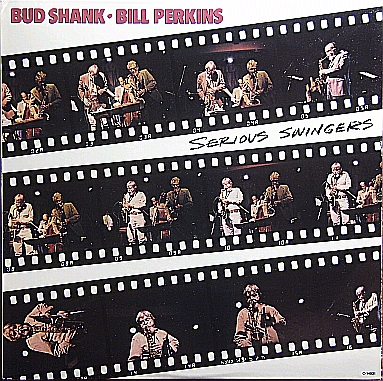 BUD SHANK - Bud Shank - Bill Perkins : Serious Swingers cover 