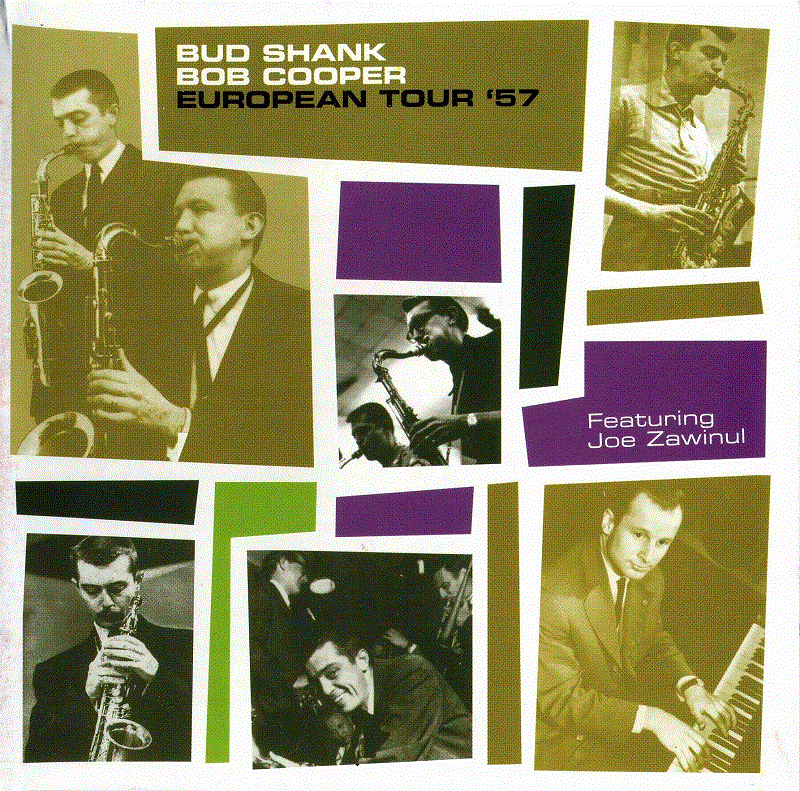 BUD SHANK - European Tour 57 cover 