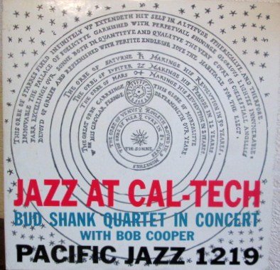 BUD SHANK - Jazz at Cal-Tech cover 