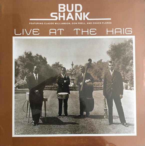 BUD SHANK - Live at the Haig cover 
