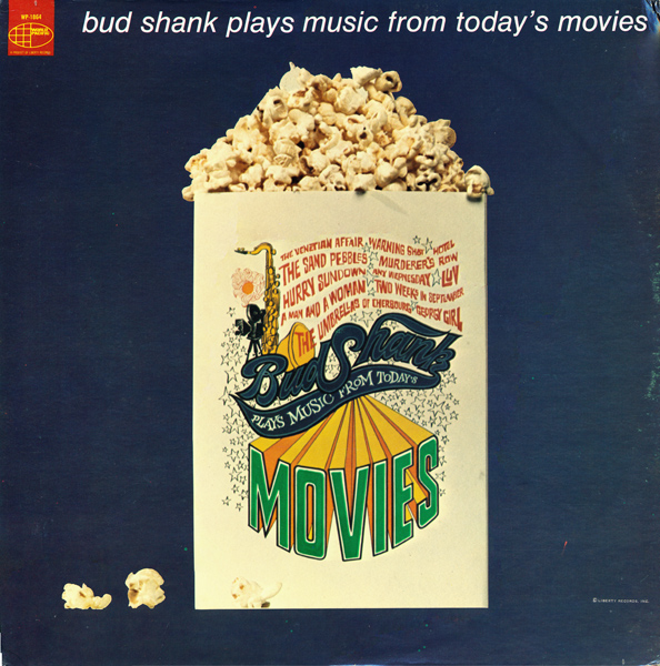 BUD SHANK - Plays Music From Today's Movies cover 