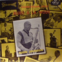 BUDD JOHNSON - Blues a la Mode cover 