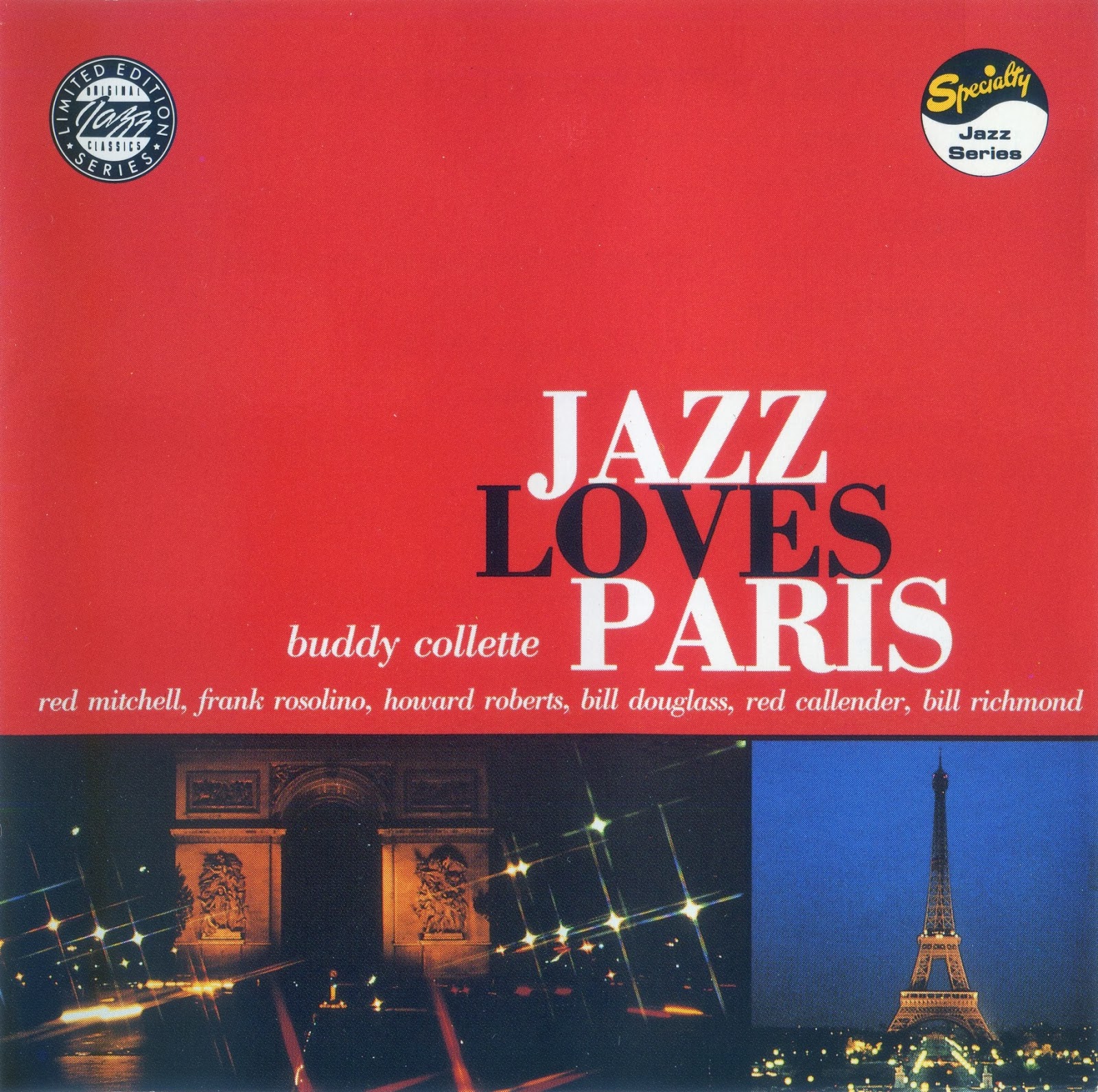 BUDDY COLLETTE - Jazz Loves Paris cover 