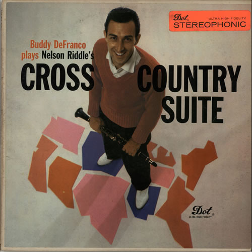 BUDDY DEFRANCO - Buddy DeFranco Plays Nelson Riddle's Cross-Country Suite cover 