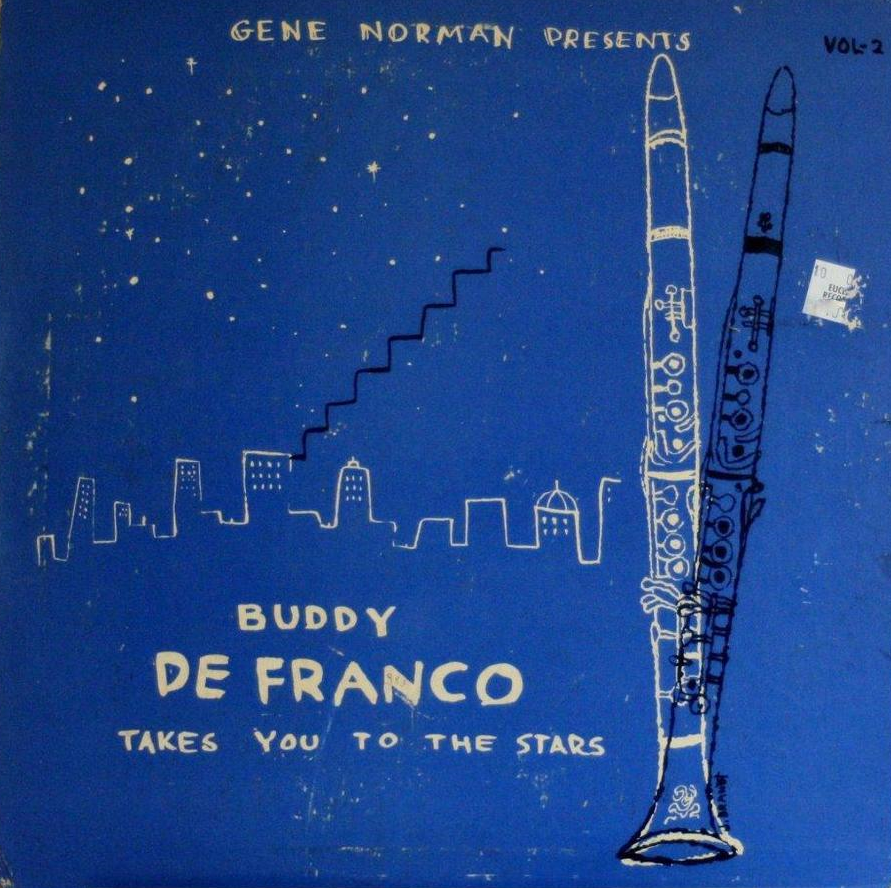 BUDDY DEFRANCO - Buddy DeFranco With Herman McCoy's Swing Choir : Takes You To The Stars cover 