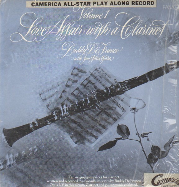 BUDDY DEFRANCO - Love Affair with a Clarinet Vol 1 cover 