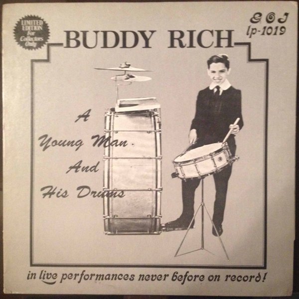 BUDDY RICH - A Young Man And His Drums cover 