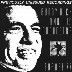 BUDDY RICH - Europe '77 cover 