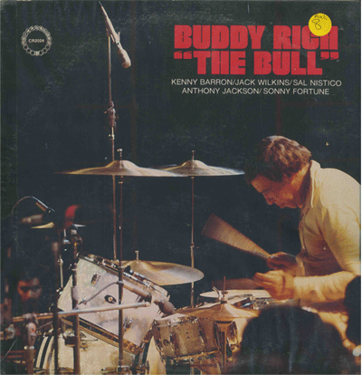 BUDDY RICH - The Bull (aka I Giganti Del Jazz Vol. 81) cover 