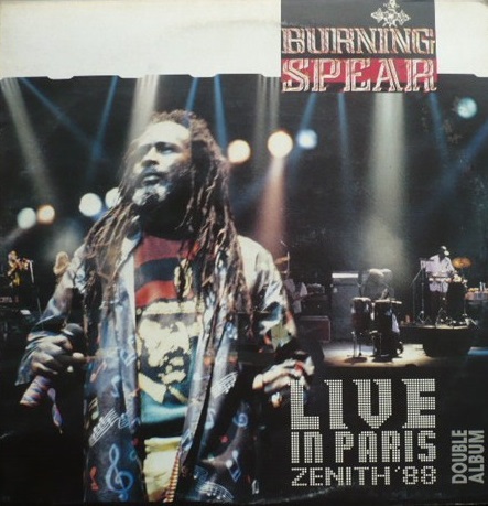 BURNING SPEAR - Live In Paris cover 