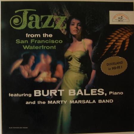 BURT BALES - Jazz From The San Francisco Waterfront cover 