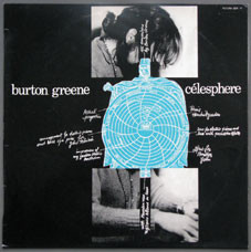 BURTON GREENE - Célesphere cover 