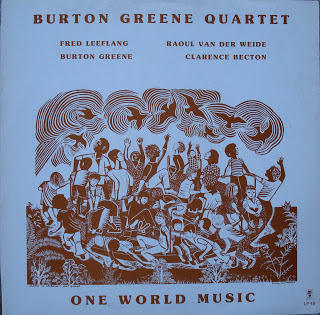 BURTON GREENE - One World Music cover 