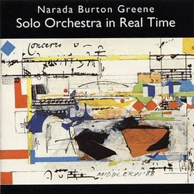 BURTON GREENE - Solo Orchestra in Real Time cover 