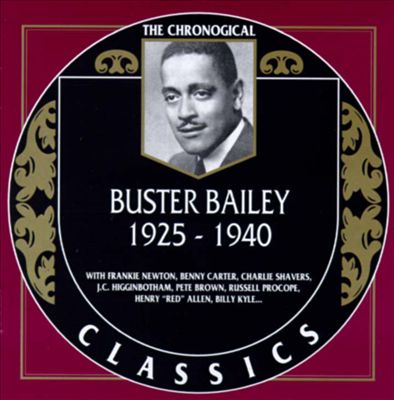 BUSTER BAILEY - 1925-1940 cover 