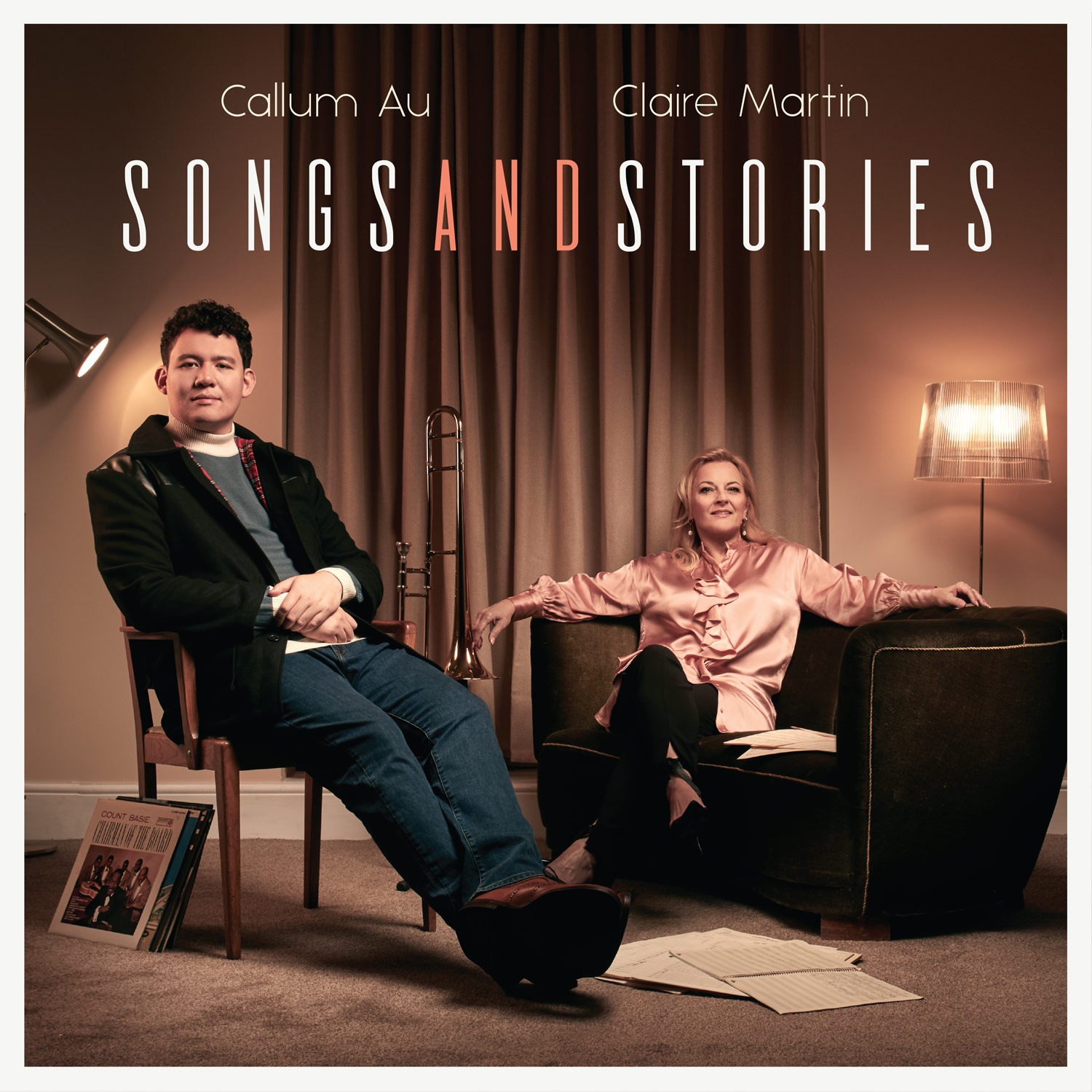 CALLUM AU - Callum Au, Claire Martin ‎: Songs And Stories cover 