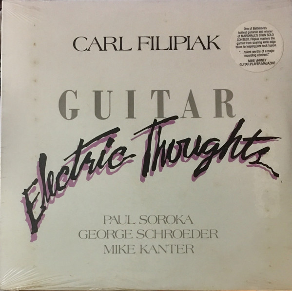 CARL FILIPIAK - Electric Thoughts cover 
