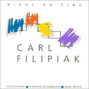 CARL FILIPIAK - Right on Time cover 