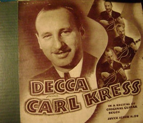 CARL KRESS - Carl Kress in a Recital of Original Guitar Solos cover 