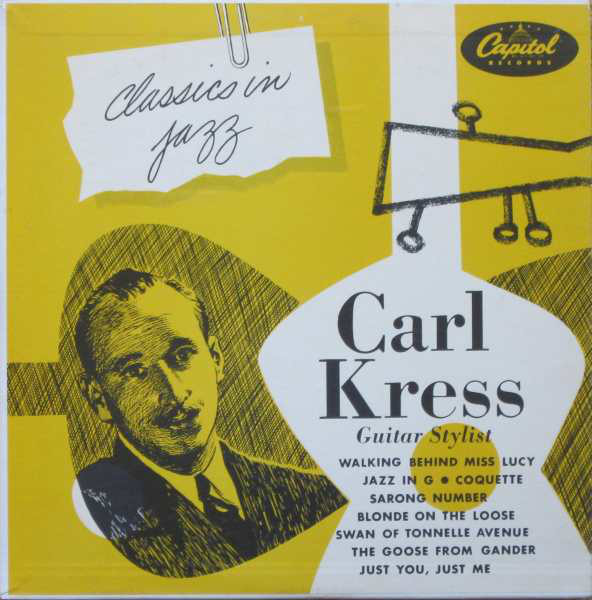 CARL KRESS - Classics in Jazz cover 