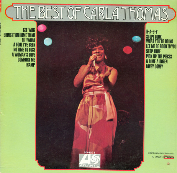 CARLA THOMAS - The Best Of Carla Thomas cover 