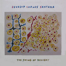CARLOS SANTANA - The Swing of Delight cover 