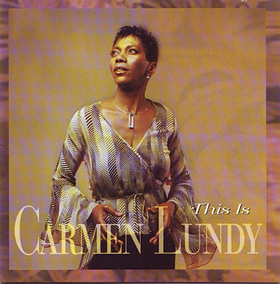 CARMEN LUNDY - This Is Carmen Lundy cover 