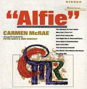 CARMEN MCRAE - Alfie cover 