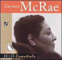 CARMEN MCRAE - Ballad Essentials cover 