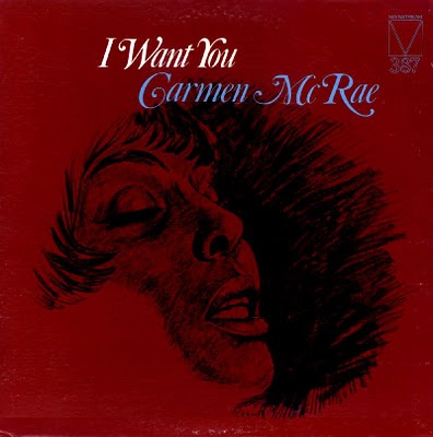 CARMEN MCRAE - I Want You cover 