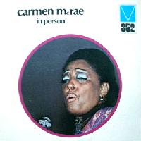 CARMEN MCRAE - In Person cover 