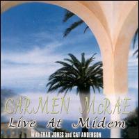 CARMEN MCRAE - Live at Midem cover 