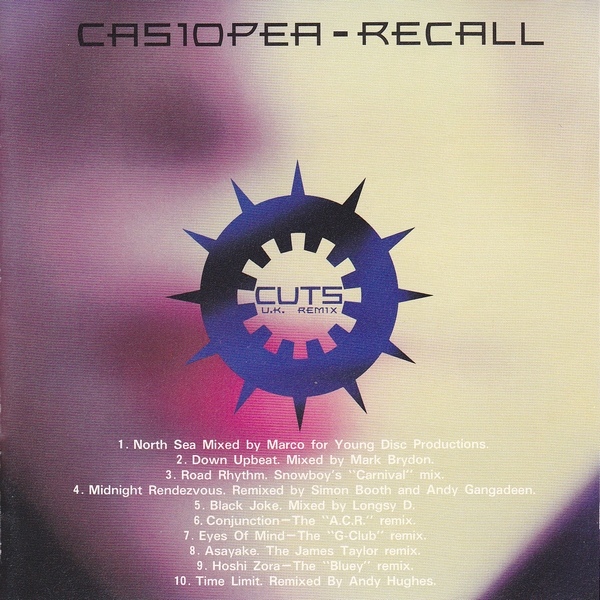 CASIOPEA - Casiopea-Recall Cuts U.K. Remix cover 